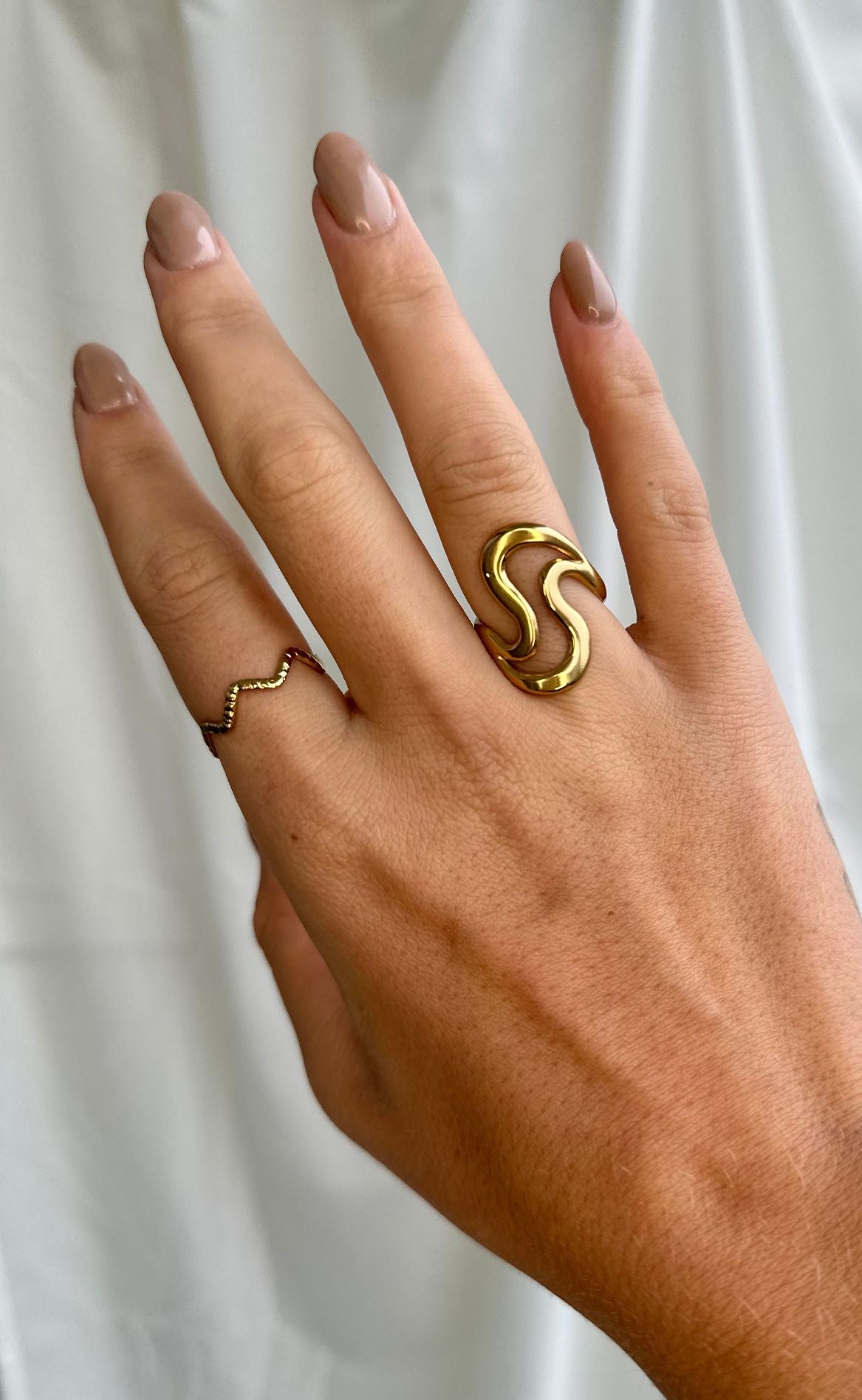 Smykkeli Copenhagen Ring - Seattle - Gold Colour