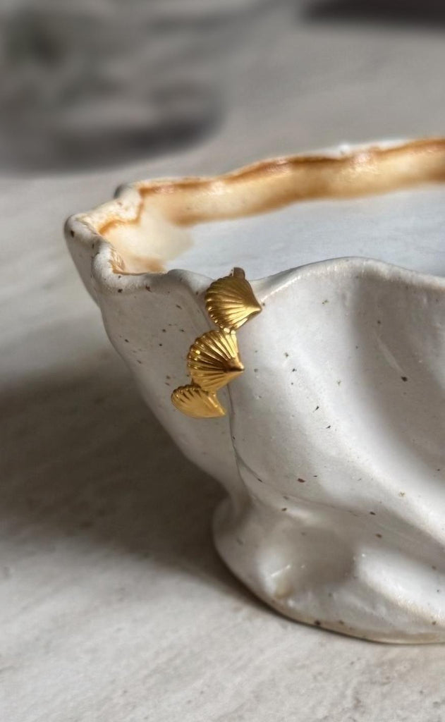 Smykkeli Copenhagen Ring - Shelly - Gold Colour