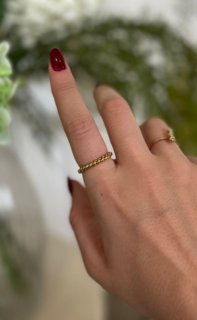 Smykkeli Copenhagen Ring - Snake - Gold