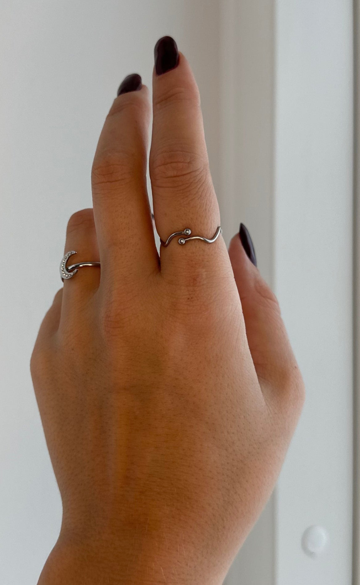 Smykkeli Copenhagen Ring - Stockholm - Silver Colour