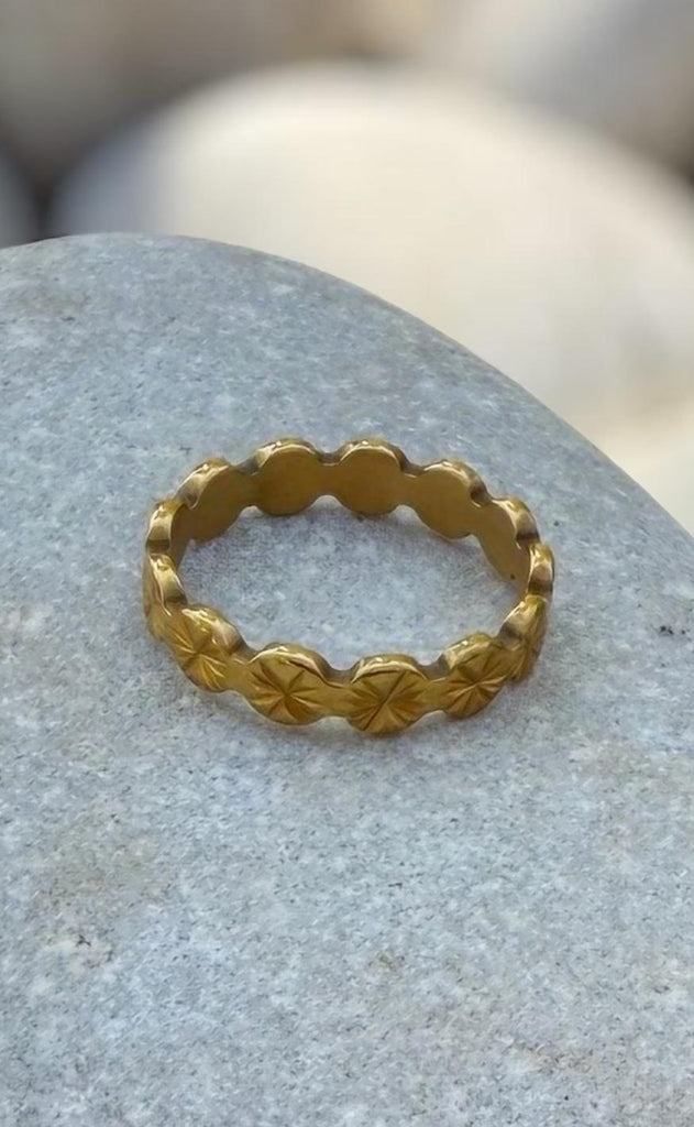 Smykkeli Copenhagen Ring - Sunny - Gold Colour