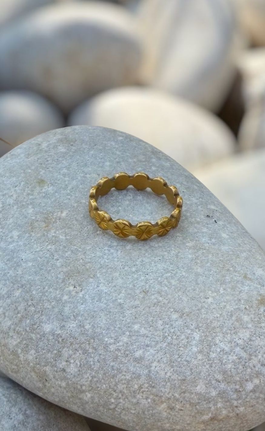 Smykkeli Copenhagen Ring - Sunny - Gold Colour