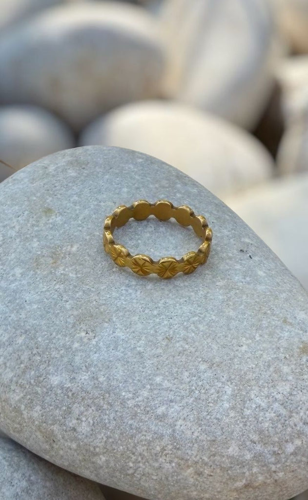 Smykkeli Copenhagen Ring - Sunny - Gold Colour