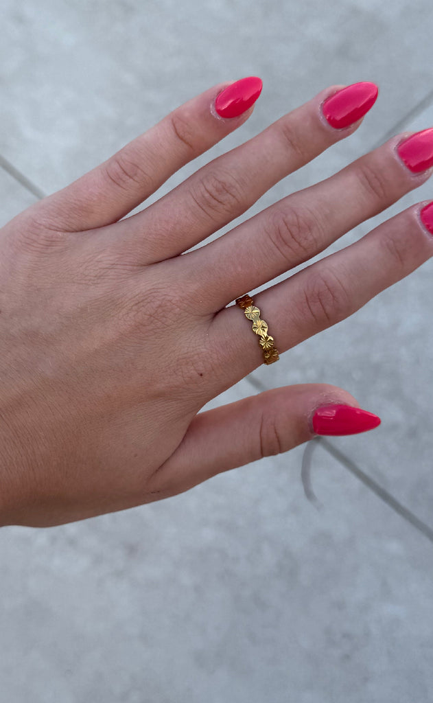 Smykkeli Copenhagen Ring - Sunny - Gold Colour