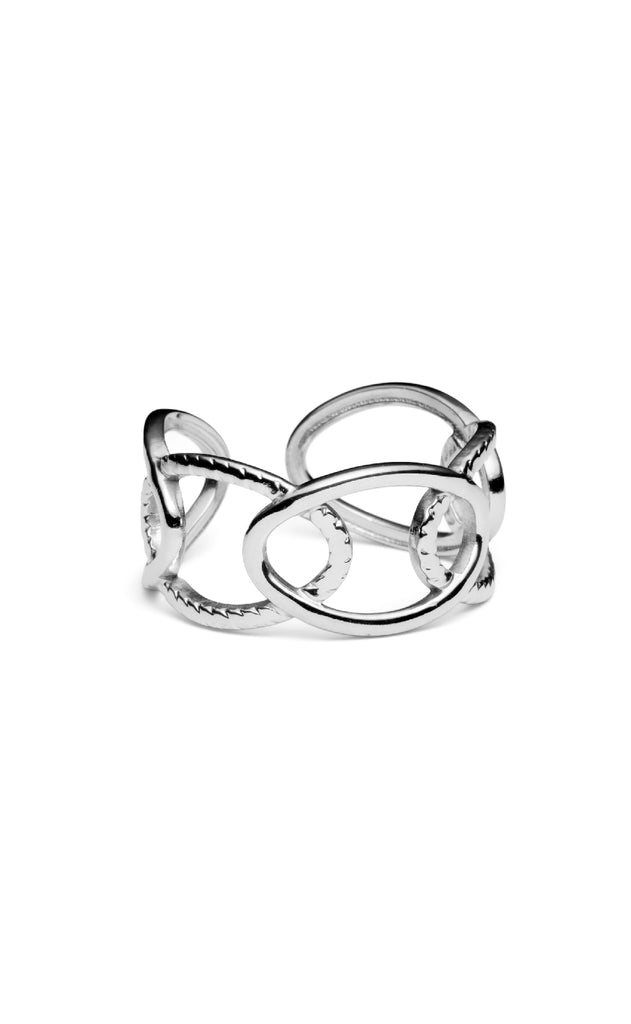 Smykkeli Copenhagen Ring - Svaneke - Silver Colour