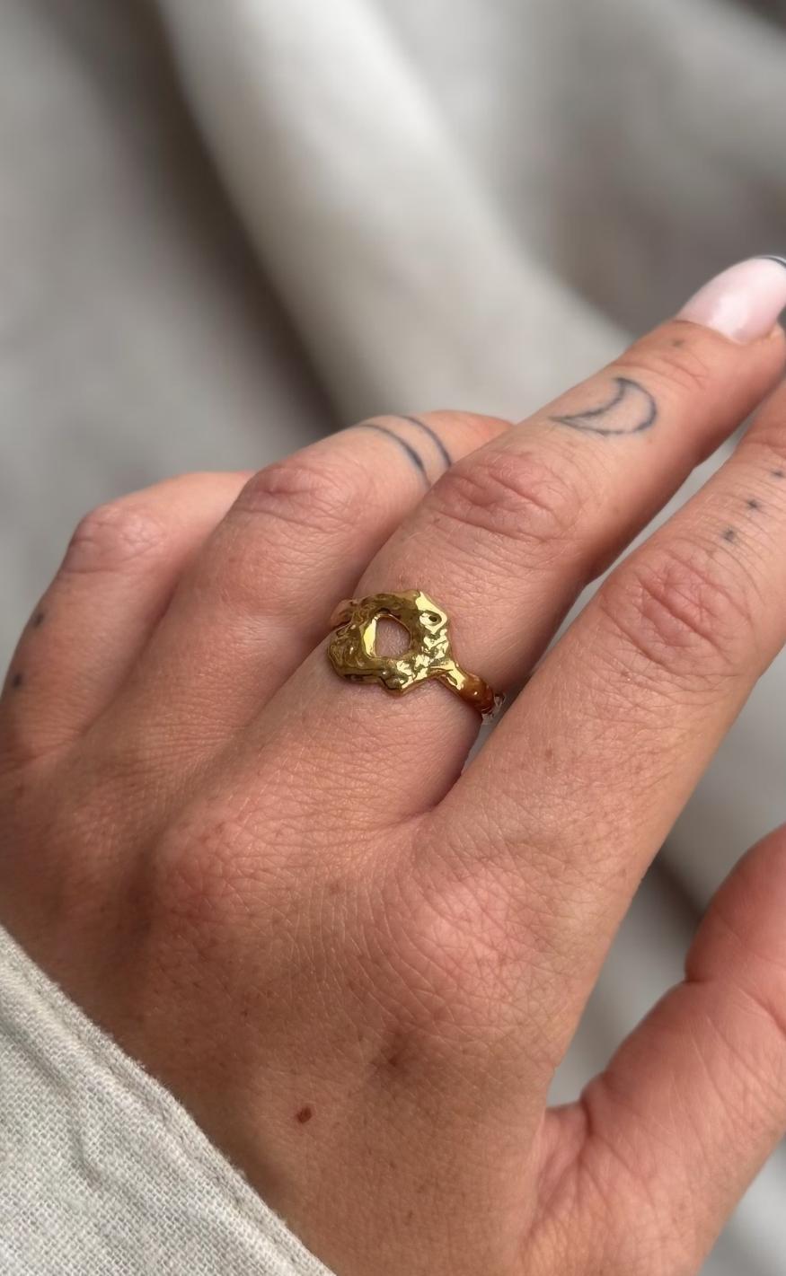 Smykkeli Copenhagen Ring - Victoria - Gold Colour