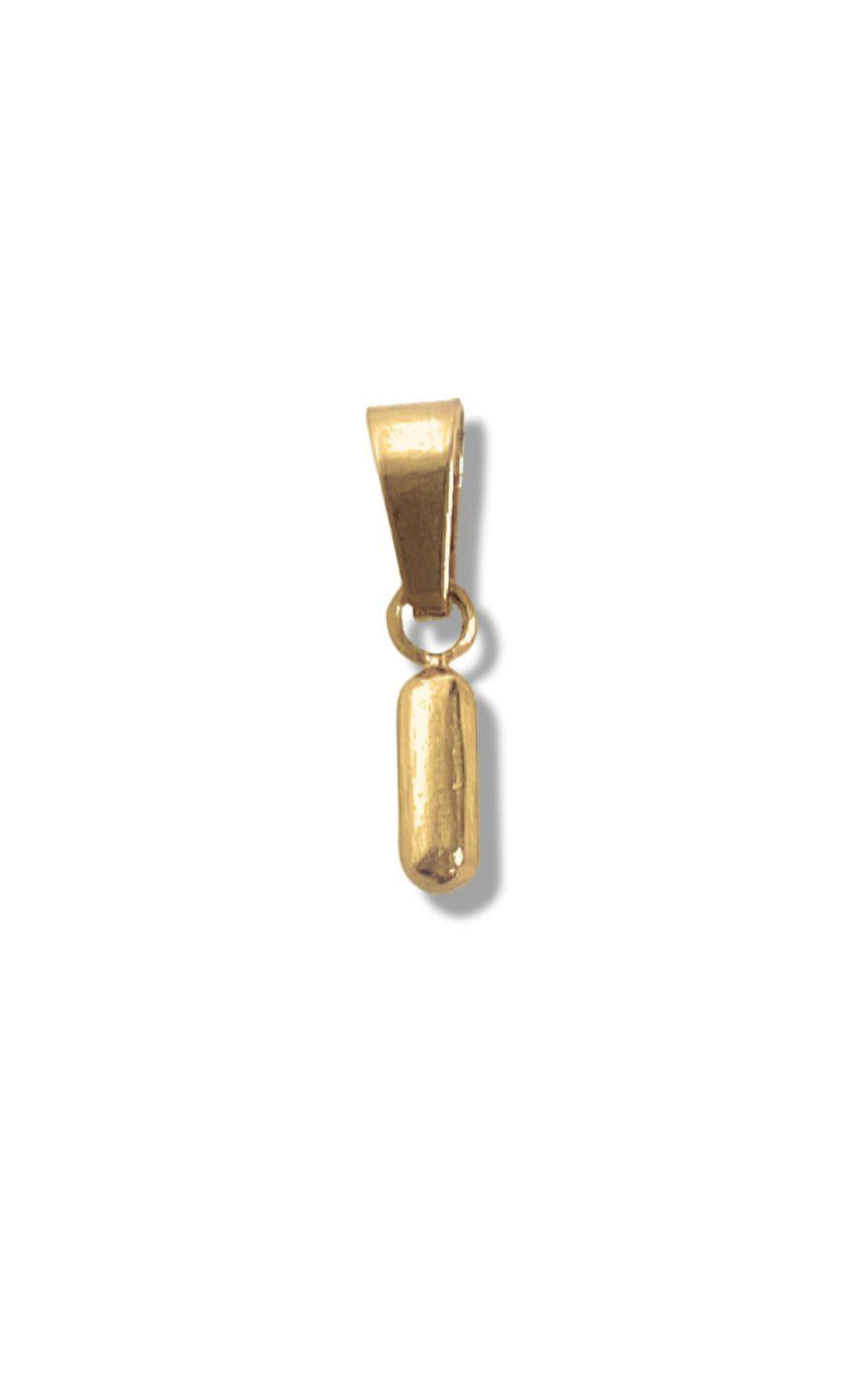 Smykkeli Copenhagen Vedhæng - Chunky Letter - Gold Colour