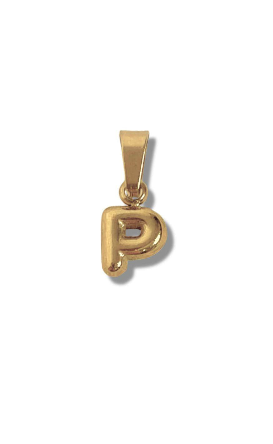 Smykkeli Copenhagen Vedhæng - Chunky Letter - Gold Colour