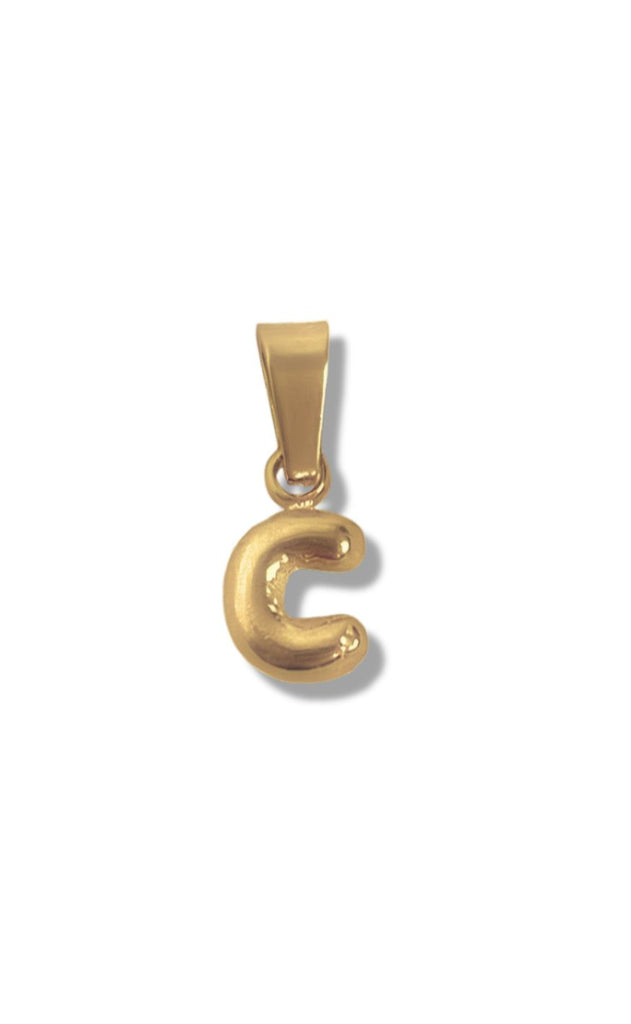 Smykkeli Copenhagen Vedhæng - Chunky Letter - Gold Colour