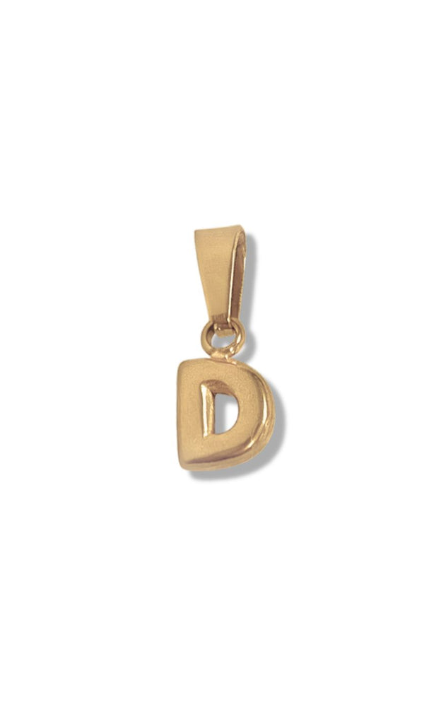 Smykkeli Copenhagen Vedhæng - Chunky Letter - Gold Colour