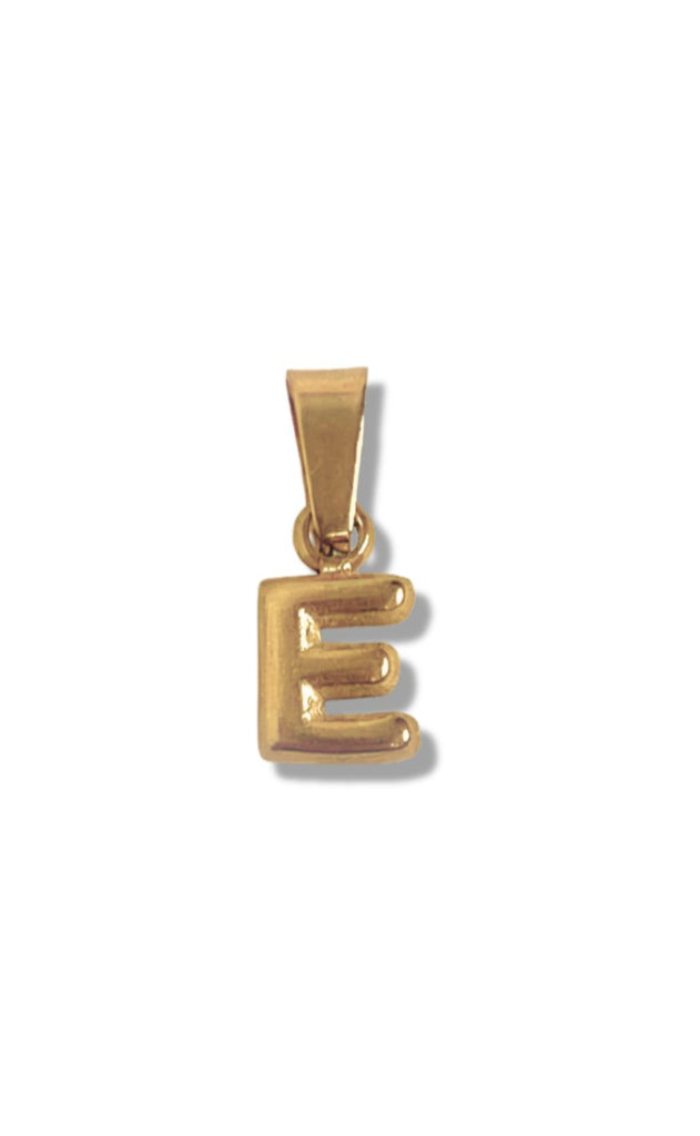 Smykkeli Copenhagen Vedhæng - Chunky Letter - Gold Colour