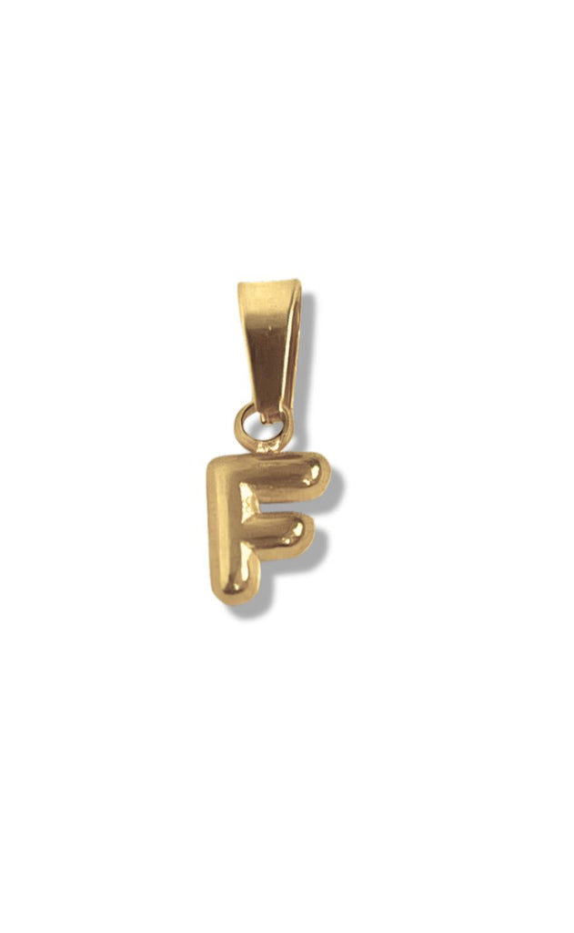 Smykkeli Copenhagen Vedhæng - Chunky Letter - Gold Colour