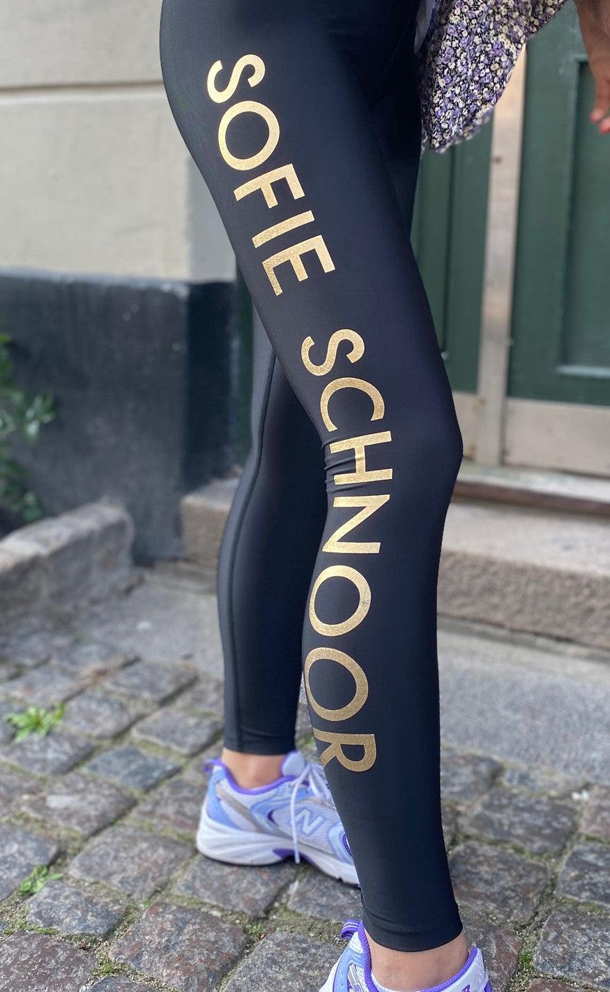 Sofie Schnoor Leggings - SNOS525 - Black/Gold