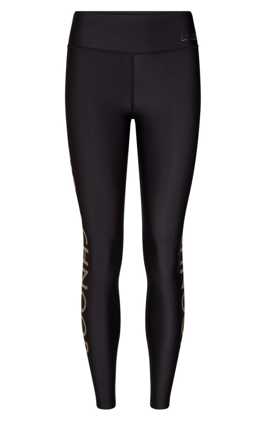 Sofie Schnoor Leggings - SNOS525 - Black/Gold