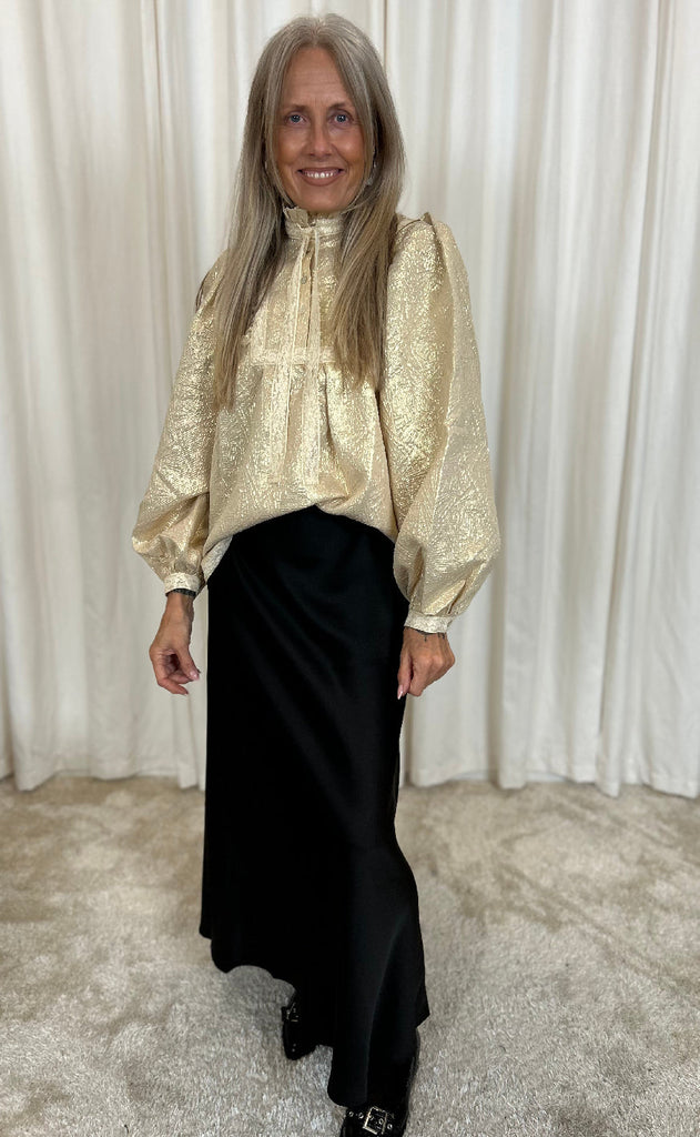 Stories From The Atelier Bluse - Thinking - Gold