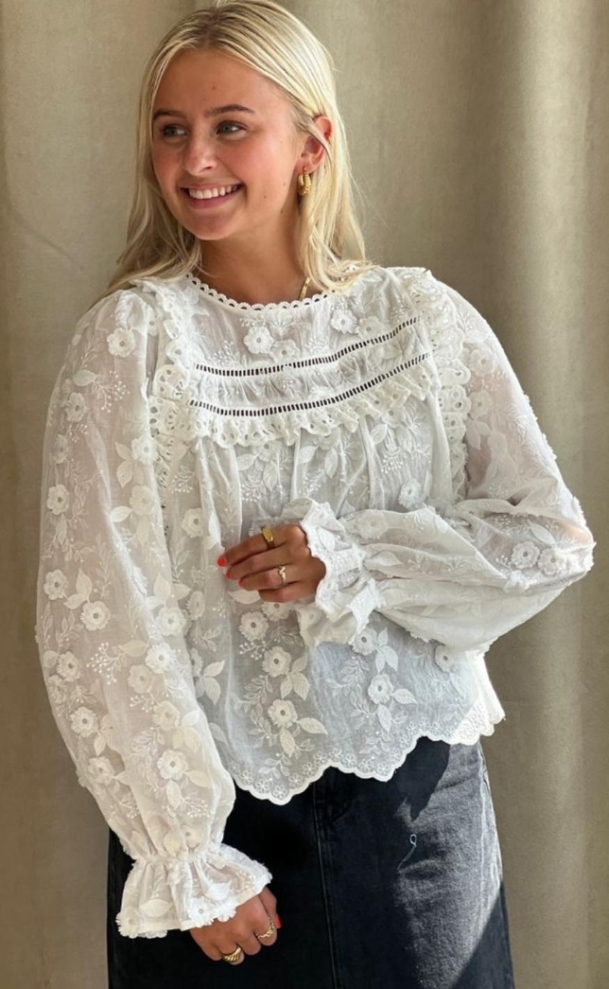 Stories From The Atelier Top - Your Heart - White