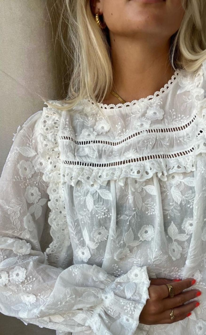 Stories From The Atelier Top - Your Heart - White