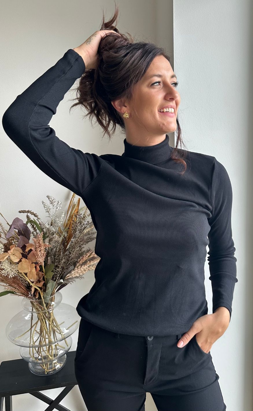 The Jogg Concept Bluse - Tonda - Black