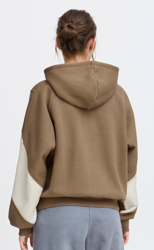 The Jogg Concept Hoodie - Sage Cutline - Chocolate Chip Mix