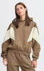 The Jogg Concept Hoodie - Sage Cutline - Chocolate Chip Mix