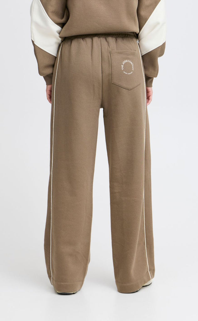 The Jogg Concept Sweatpants - Sage Piping - Chocolate Chip Mix