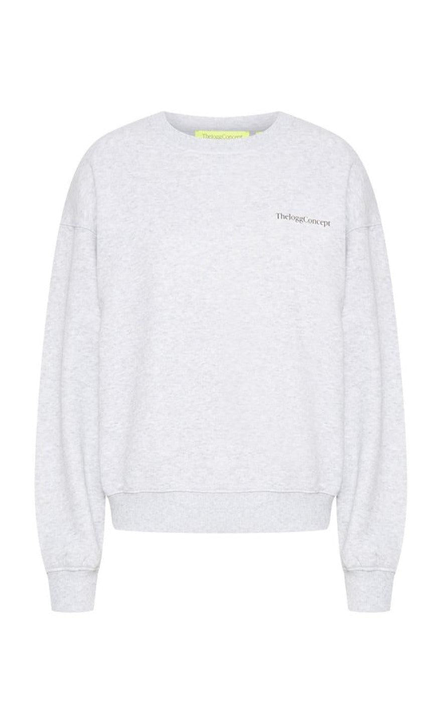 The Jogg Concept Sweatshirt - Saja - Light Grey Melange