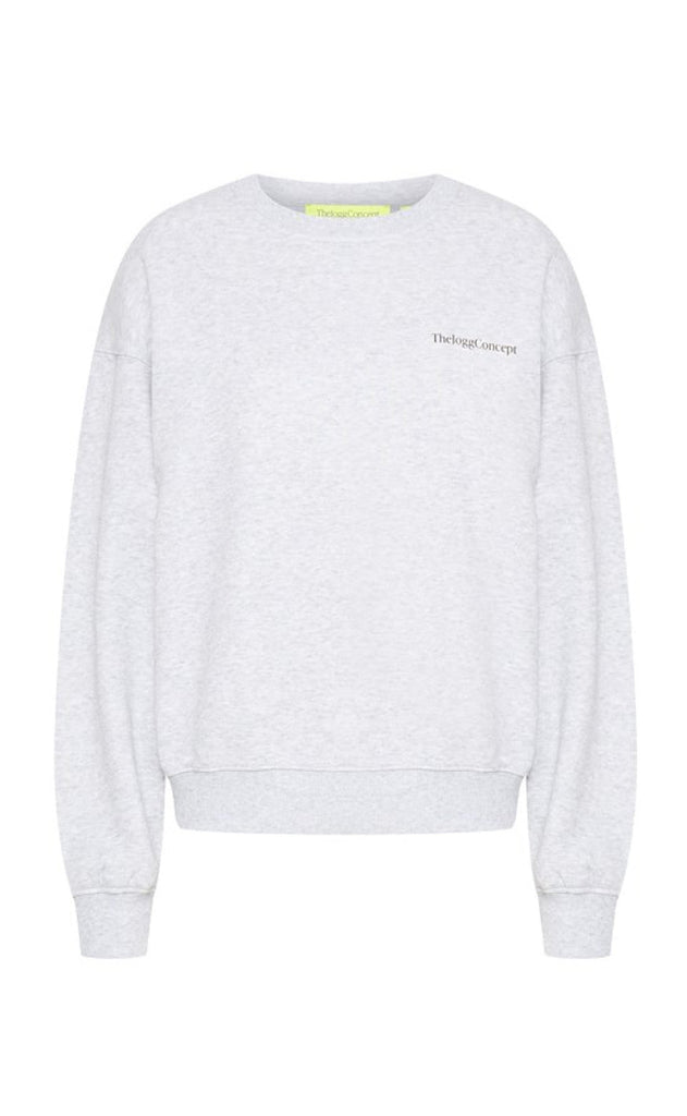 The Jogg Concept Sweatshirt - Saja - Light Grey Melange