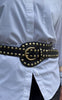 Tim & Simonsen Bælte - Dunja Stud - Black/Gold