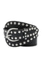 Tim & Simonsen Bælte - Dunja Stud - Black/Silver