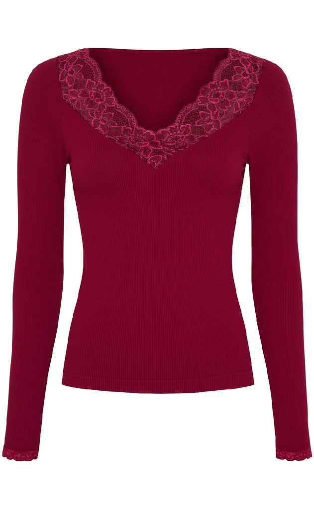Tim & Simonsen Bluse - Belen Costina - Bordo