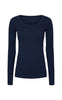 Tim & Simonsen Bluse - Linea Rib - Blu