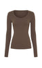 Tim & Simonsen Bluse - Linea Rib - Noce