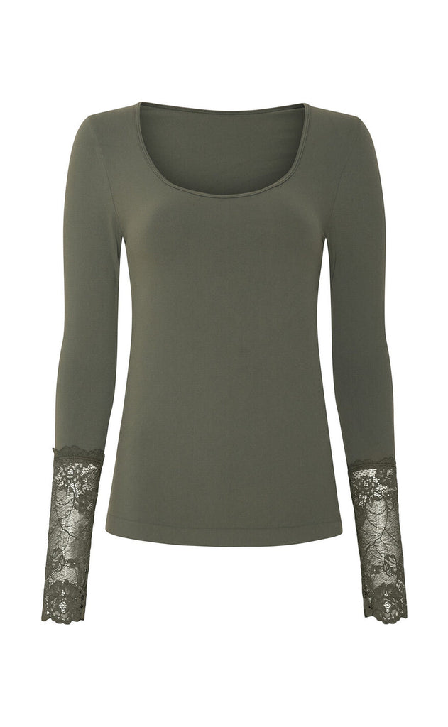 Tim & Simonsen Bluse - Mary - Olive