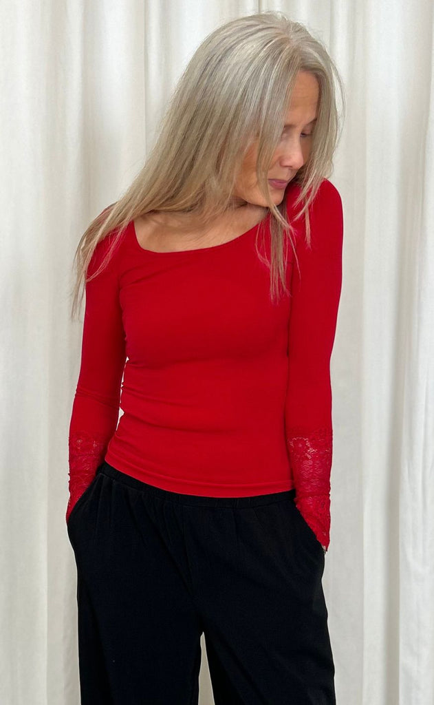 Tim & Simonsen Bluse - Mary - Rosso