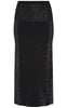 Tim & Simonsen Kjole/ Nederdel - Las Vegas - Black/ Silver Glitter