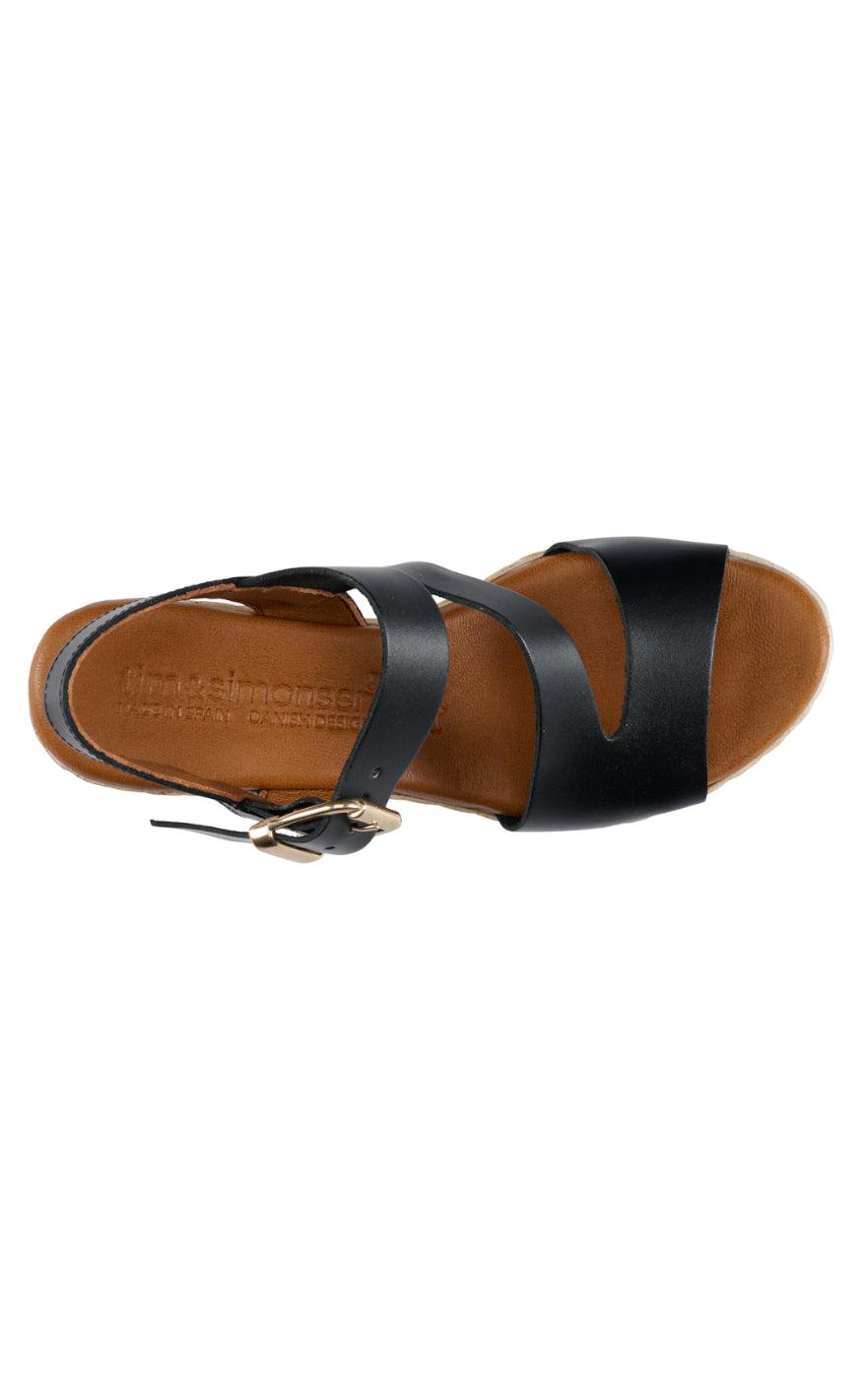 Tim & Simonsen Sandal - April - Negro