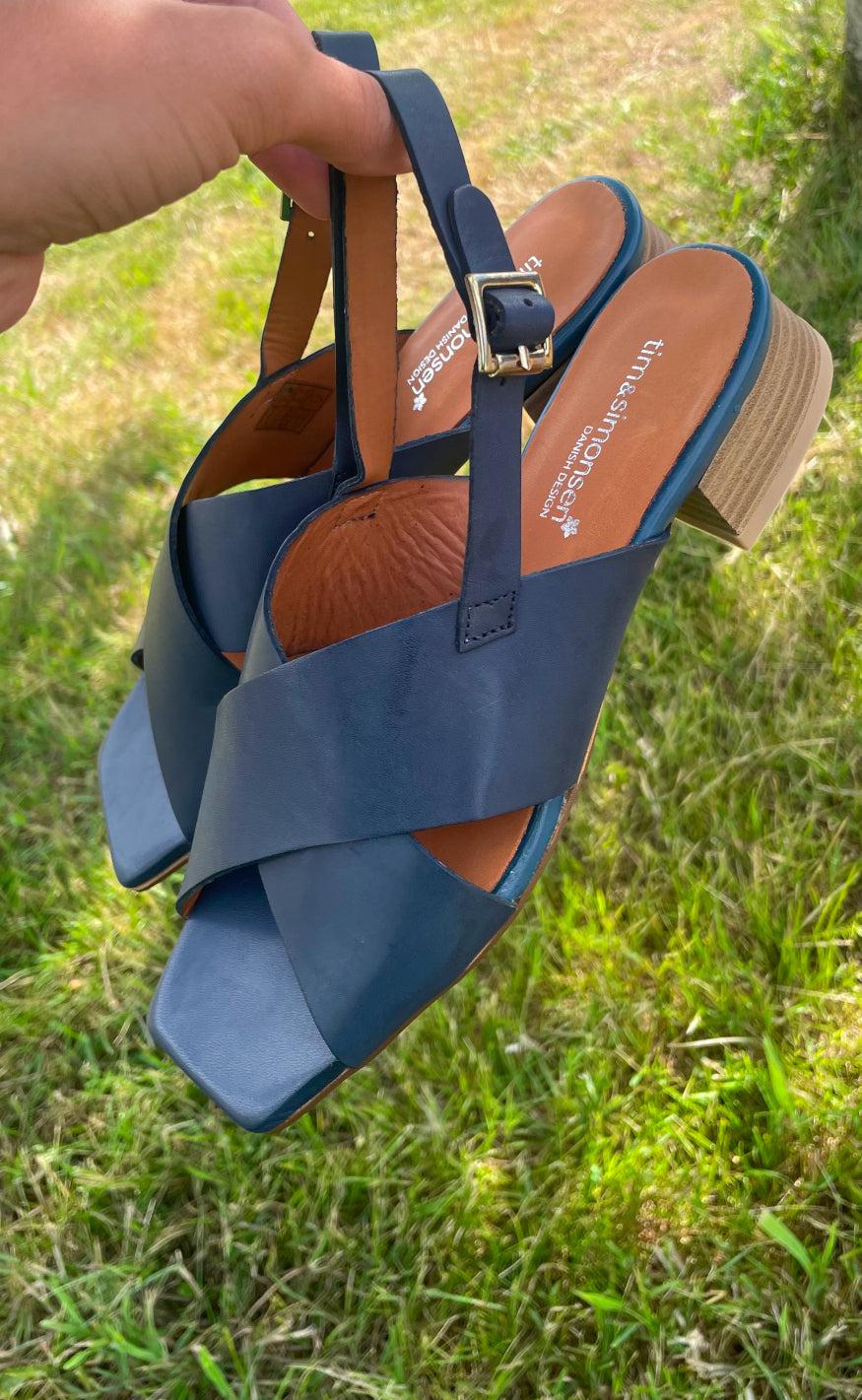 Tim & Simonsen Sandaler - Alba - Alfa Marino