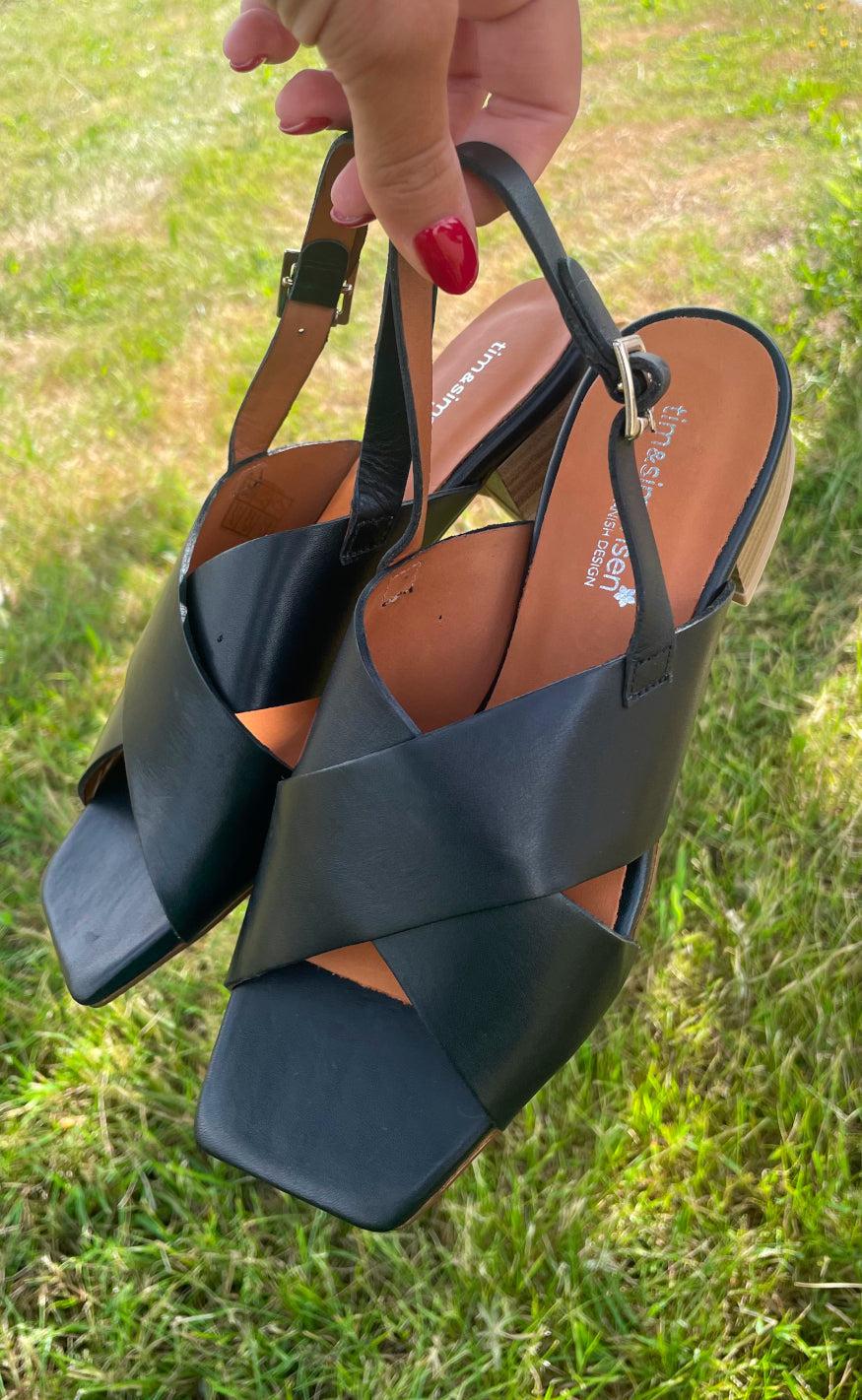 Tim & Simonsen Sandaler - Alba - Napa Negro
