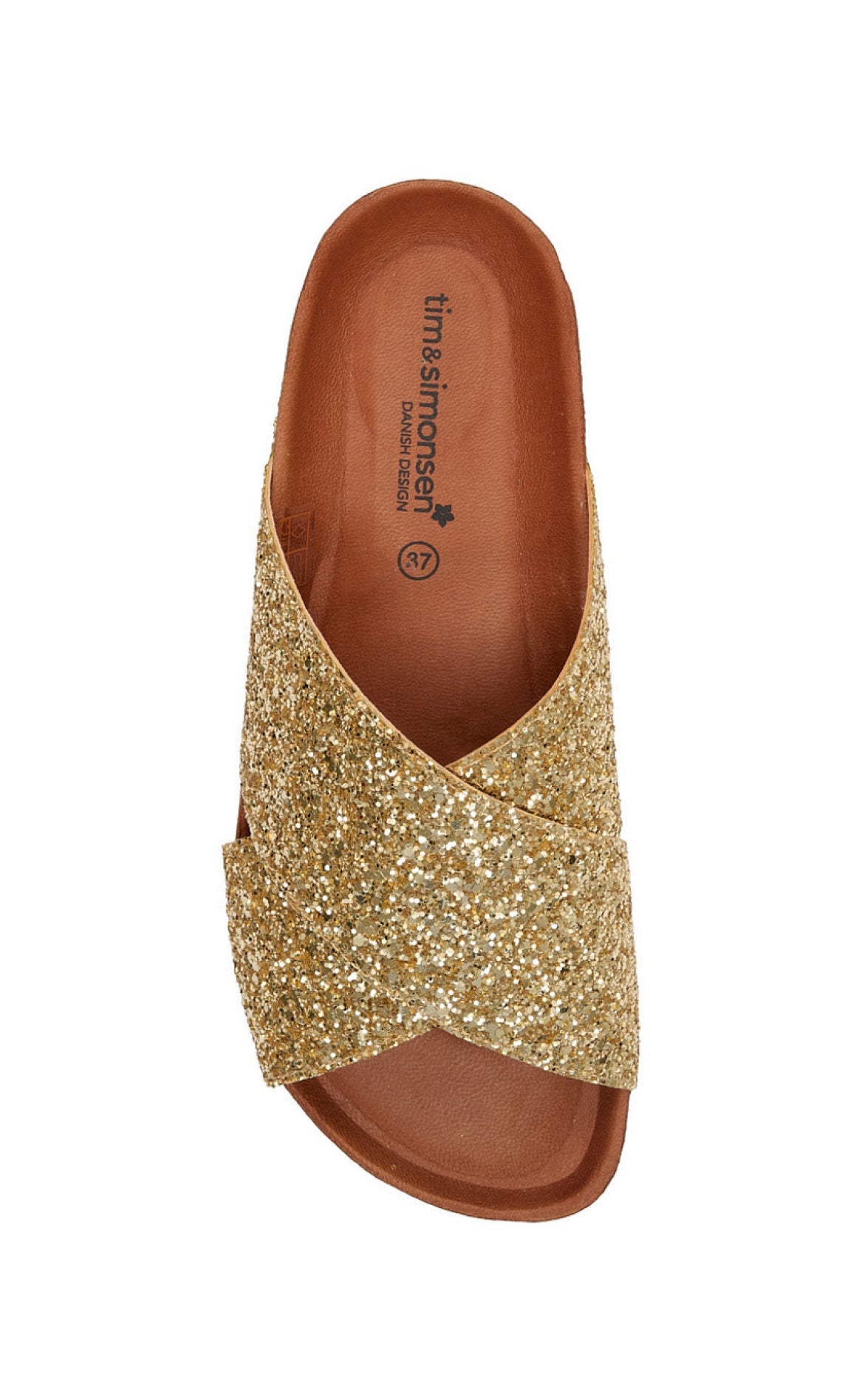 Tim & Simonsen Sandaler - Annet - Gold Glitter
