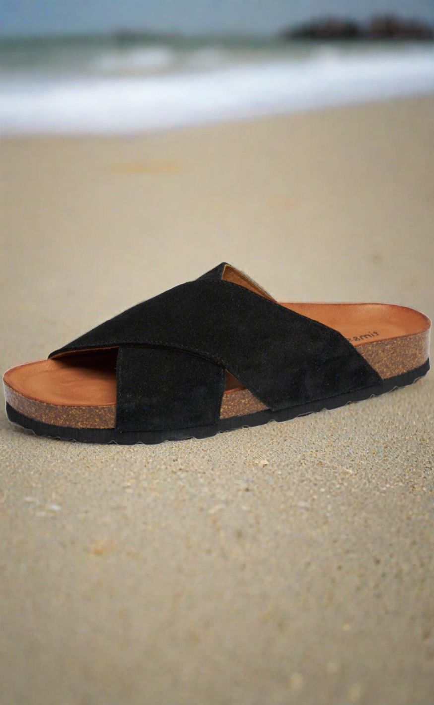 Tim & Simonsen Sandaler - Annet Suede - Black