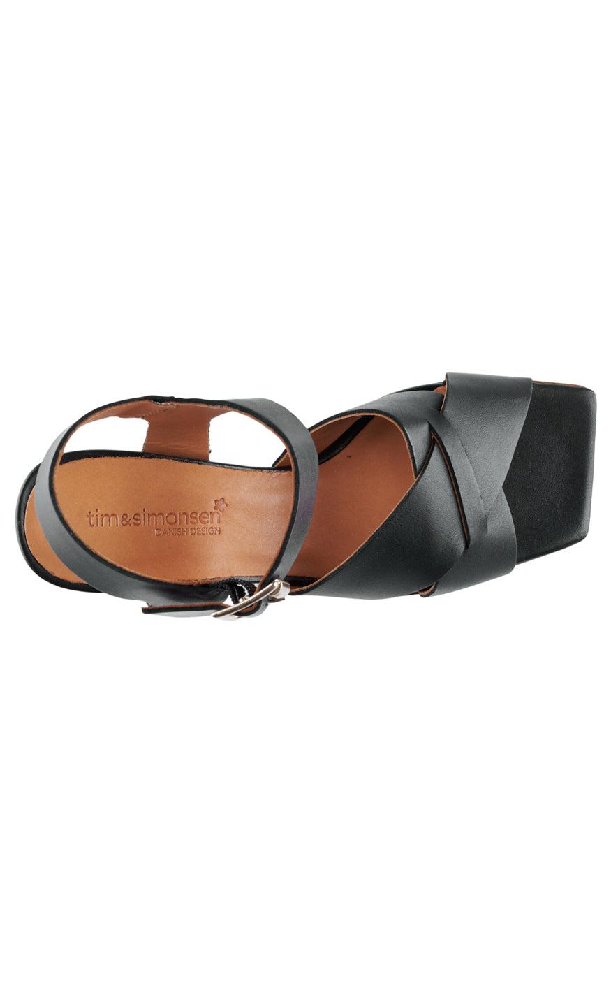 Tim & Simonsen Sandaler - Carla - Napa Negro