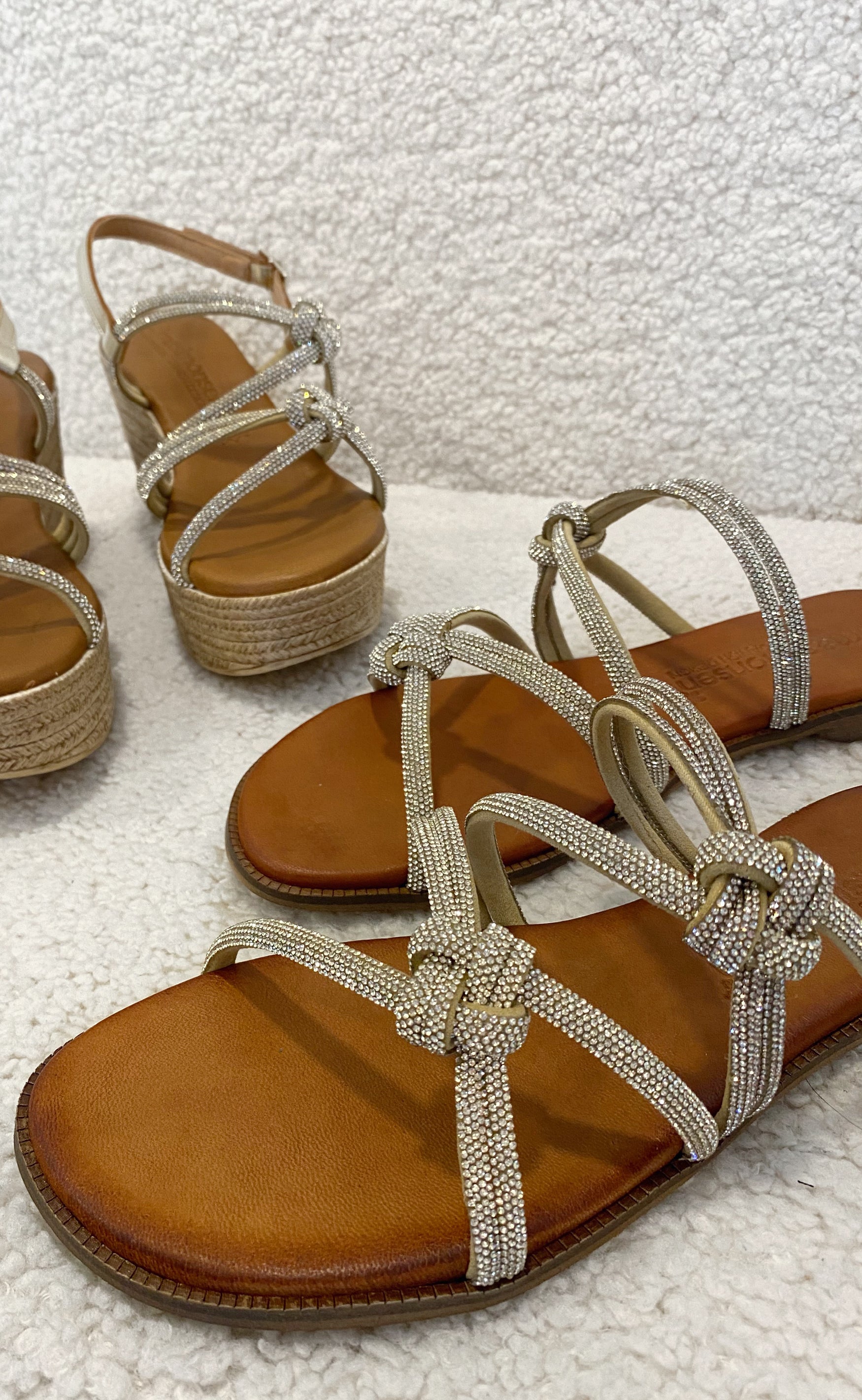Tim & Simonsen Sandaler - Grace - Champagne