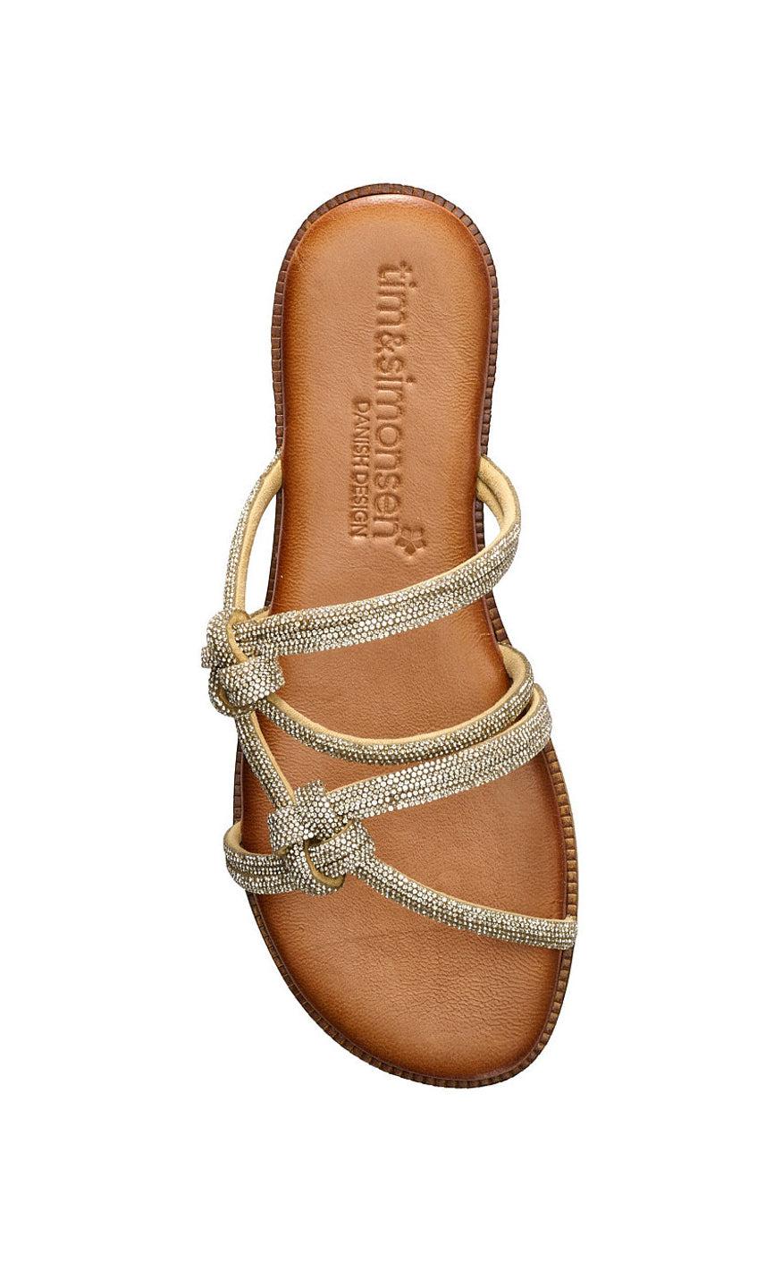Tim & Simonsen Sandaler - Grace - Champagne