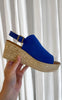 Tim & Simonsen Sandaler - Line Suede - Royal