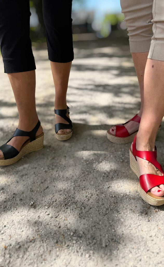 Tim & Simonsen Sandaler - Masha Nature - Rojo