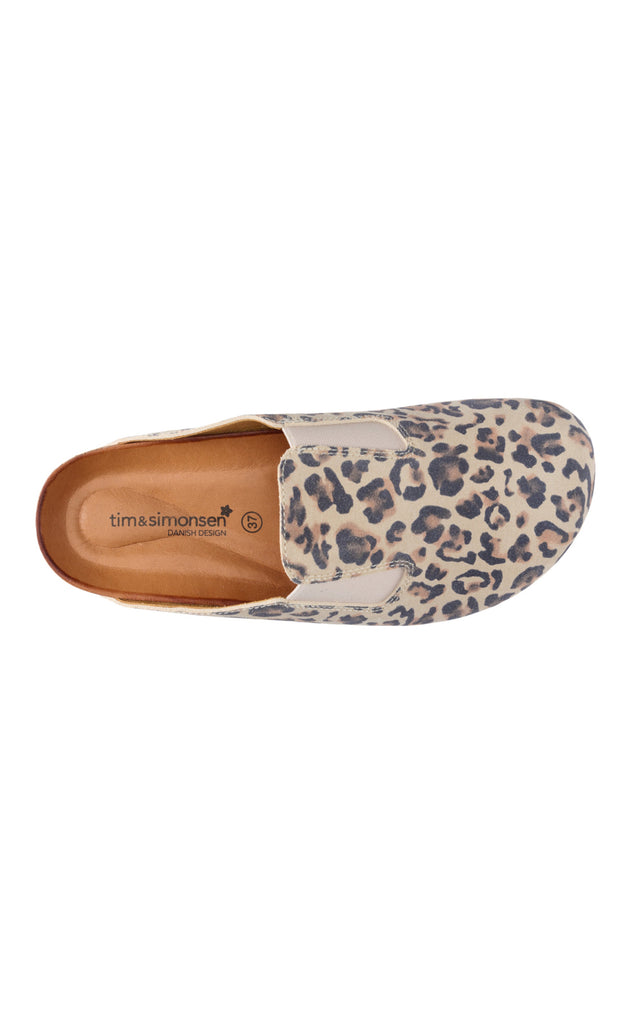 Tim & Simonsen Sandaler - Sophie Leopard - Crudo/Fuxia