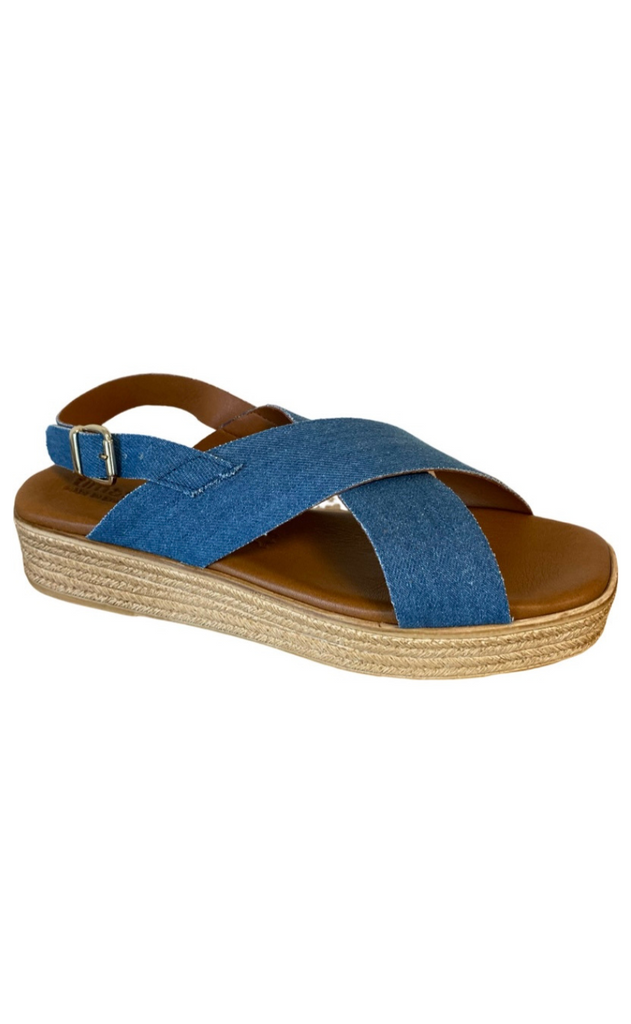 Tim & Simonsen Sandaler - Sussie - Denim Lavado