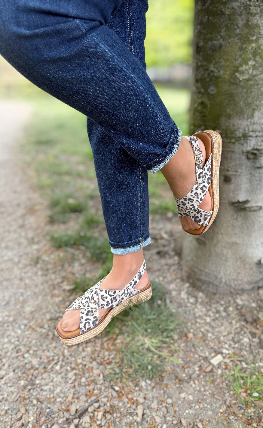 Tim & Simonsen Sandaler - Sussie - Leo Crudo