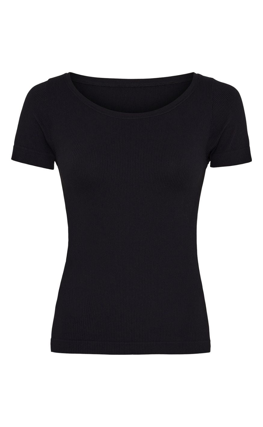 Tim & Simonsen T-shirt - Linea Rib - Nero