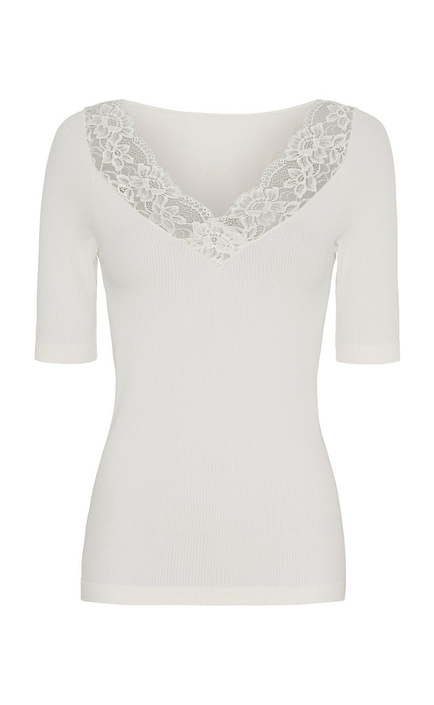 Tim & Simonsen Top - Belen SS - Ivory